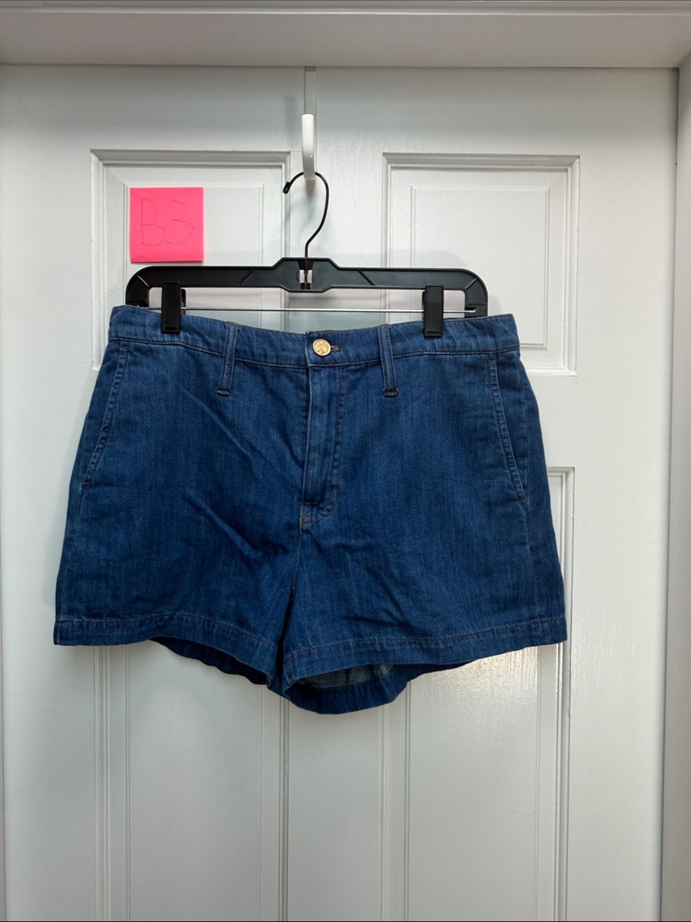 J. Crew Denim Jean Shorts in Medium Blue Wash